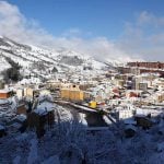 Cangas de narcea nevado